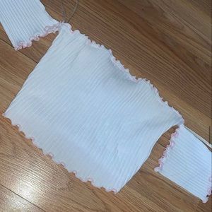 Forever 21 cropped shirt tight